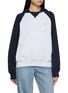 CLOVE Raglan Sleeve Cotton Blend Hoodie