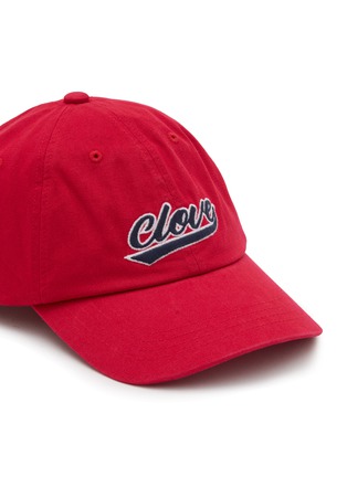 Detail View - Click To Enlarge - CLOVE - Embroidered Classic Logo Baseball Cap
