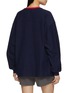 Back View - Click To Enlarge - CLOVE - Mesh Cotton Rugby Sweatshirt
