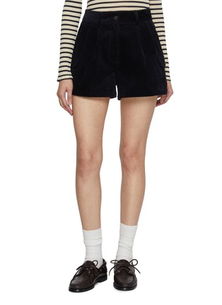 Main View - Click To Enlarge - CLOVE - Cotton Corduroy Shorts