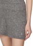  - CLOVE - Logo Embroidered Wool Knit Shorts