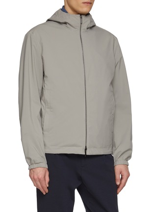 Detail View - Click To Enlarge - PAUL & SHARK - Reversible Wool Silk Jacket