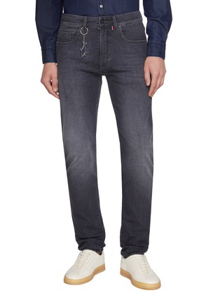 Main View - Click To Enlarge - PAUL & SHARK - Rivet Cotton Denim Jeans