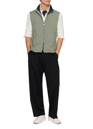 Figure View - Click To Enlarge - PAUL & SHARK - Typhoon Platinum Reversible Vest