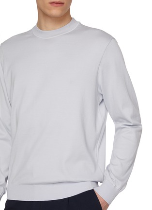  - PAUL & SHARK - Long Sleeve Crewneck Cotton Sweatshirt