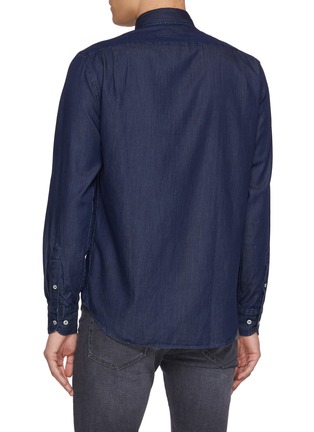 Back View - Click To Enlarge - PAUL & SHARK - Long Sleeve Cotton Shirt