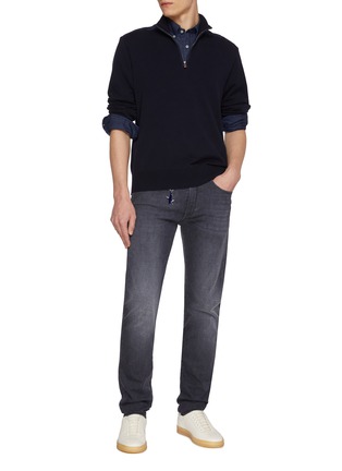 Figure View - Click To Enlarge - PAUL & SHARK - Long Sleeve Cotton Shirt