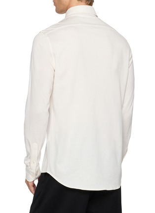 Back View - Click To Enlarge - PAUL & SHARK - XSoft Spread Collar Cotton Shirt