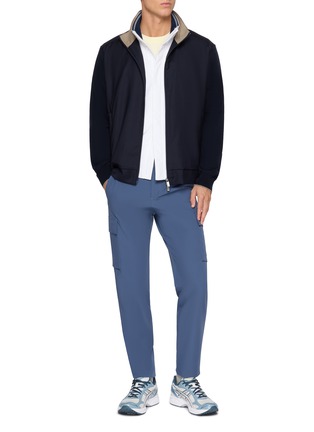 Figure View - Click To Enlarge - PAUL & SHARK - Stand Collar Zip Up Vest