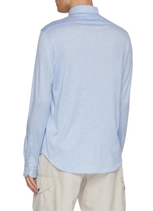 Back View - Click To Enlarge - PAUL & SHARK - Xsoft Cotton Jersey Shirt