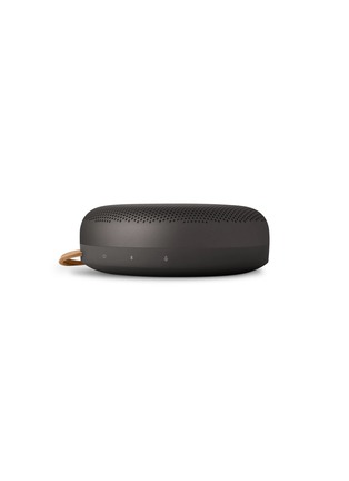 Front View - Click To Enlarge - BANG & OLUFSEN - Beosound A1 3rd Gen Waterproof Bluetooth Speaker — Warm Granite