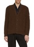 MM6 MAISON MARGIELA Logo Patch Interlock Knit Cardigan
