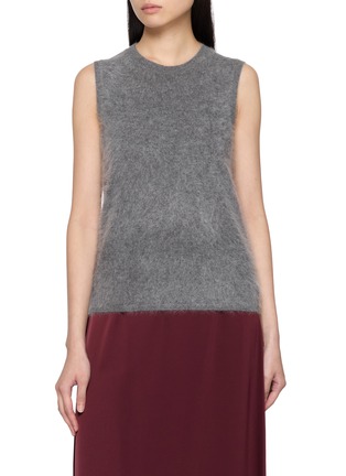 Main View - Click To Enlarge - THEORY - Sleeveless Brushed Cashmere Knit Top