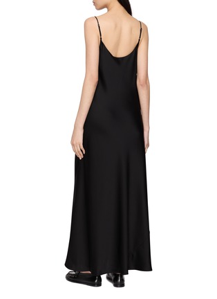 Back View - Click To Enlarge - THEORY - Slip Satin Dress