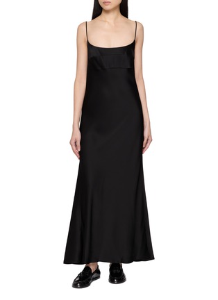 Main View - Click To Enlarge - THEORY - Slip Satin Dress