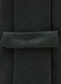 Detail View - Click To Enlarge - STEFANOBIGI MILANO - Solid Herringbone Wool Tie