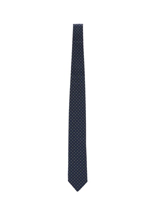 Figure View - Click To Enlarge - STEFANOBIGI MILANO - Micro Paisley Printed Silk Tie