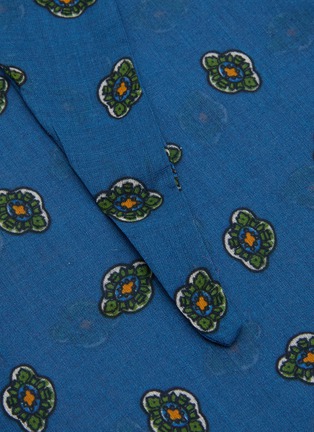 Detail View - Click To Enlarge - STEFANOBIGI MILANO - Cotton Triangle Scarf