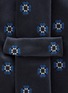 Detail View - Click To Enlarge - STEFANOBIGI MILANO - Floral Print Jacquard Silk Tie
