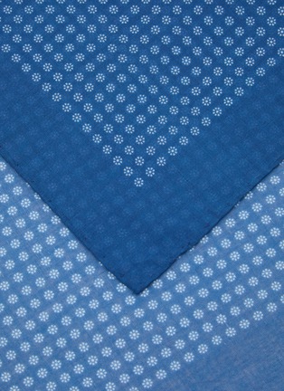 Detail View - Click To Enlarge - STEFANOBIGI MILANO - Cotton Pocket Square