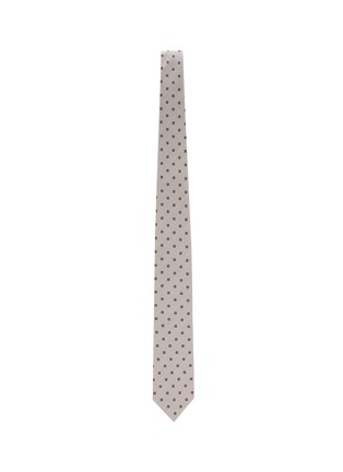 Figure View - Click To Enlarge - STEFANOBIGI MILANO - Jacquard Silk Tie