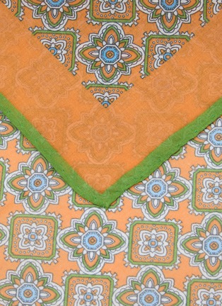 Detail View - Click To Enlarge - STEFANOBIGI MILANO - Cotton Pocket Square
