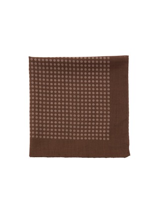 Main View - Click To Enlarge - STEFANOBIGI MILANO - Cotton Pocket Square