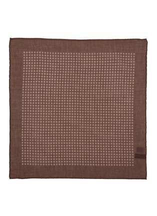 Figure View - Click To Enlarge - STEFANOBIGI MILANO - Cotton Pocket Square