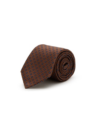 Main View - Click To Enlarge - STEFANOBIGI MILANO - Patterned Jacquard Silk Tie