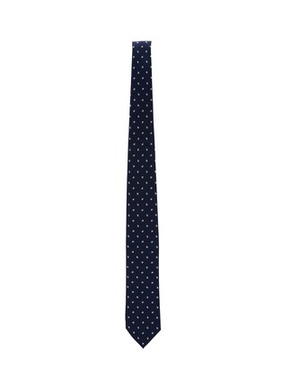 Figure View - Click To Enlarge - STEFANOBIGI MILANO - Floral Printed Silk Tie