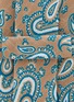 Detail View - Click To Enlarge - STEFANOBIGI MILANO - Large Paisley Printed Silk Linen Tie