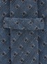 Detail View - Click To Enlarge - STEFANOBIGI MILANO - Patterned Granadine Silk Linen Tie