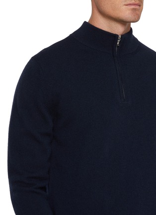  - SUNSPEL - Half Zip Cashmere Sweater