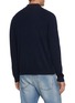 Back View - Click To Enlarge - SUNSPEL - Half Zip Cashmere Sweater
