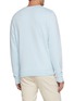 Back View - Click To Enlarge - SUNSPEL - Loopback Cotton Athletic Sweatshirt
