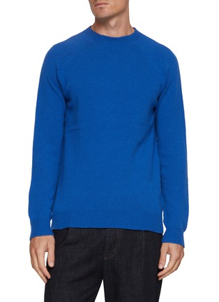 Main View - Click To Enlarge - SUNSPEL - Lambswool Crewneck Sweater