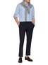 Figure View - Click To Enlarge - PT TORINO - Slim Fit Wool Dress Pants