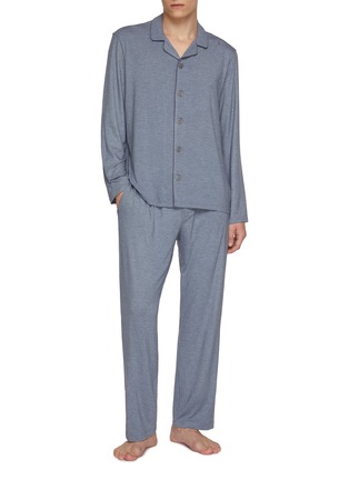 Figure View - Click To Enlarge - DEREK ROSE - Micro Modal Stretch Pyjamas