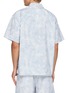 Back View - Click To Enlarge - GOLDWIN - Yurameki Cloud Wash Zip Shirt
