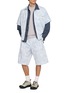 Figure View - Click To Enlarge - GOLDWIN - Yurameki Cloud Wash Zip Shirt