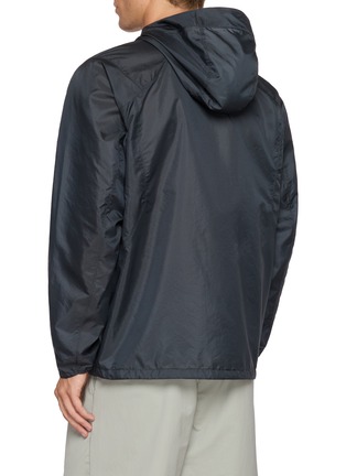 Back View - Click To Enlarge - GOLDWIN - Airly Shell Packable Hooded Wind Jacket