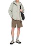 Figure View - Click To Enlarge - GOLDWIN - Air Impression Ventris Relax Shorts