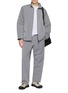 Figure View - Click To Enlarge - GOLDWIN - Dope Dyed Rip-Stop Wind Jacket