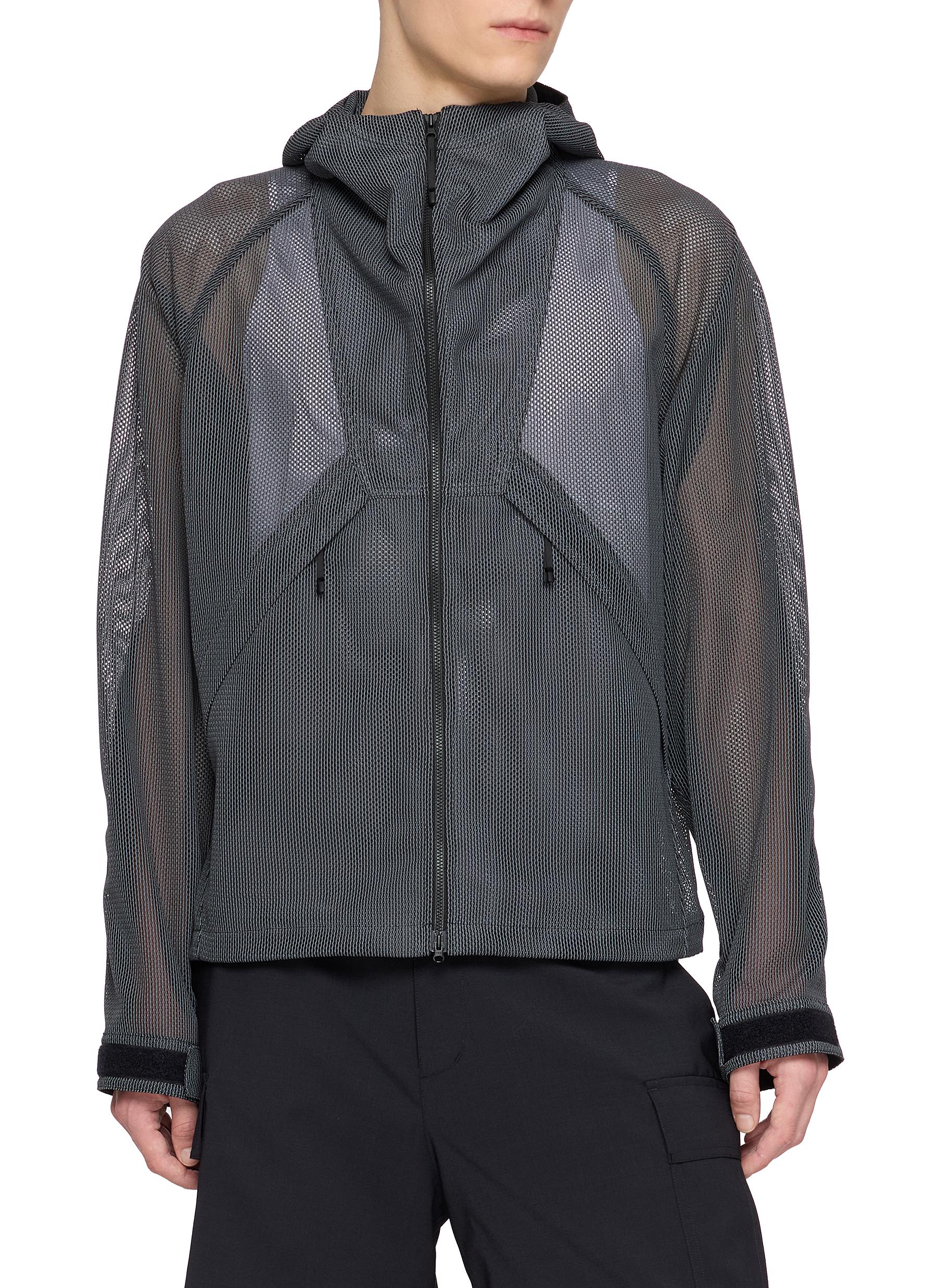 GOLDWIN | Mesh Panel Hooded Zip Jacket | Men | Lane Crawford