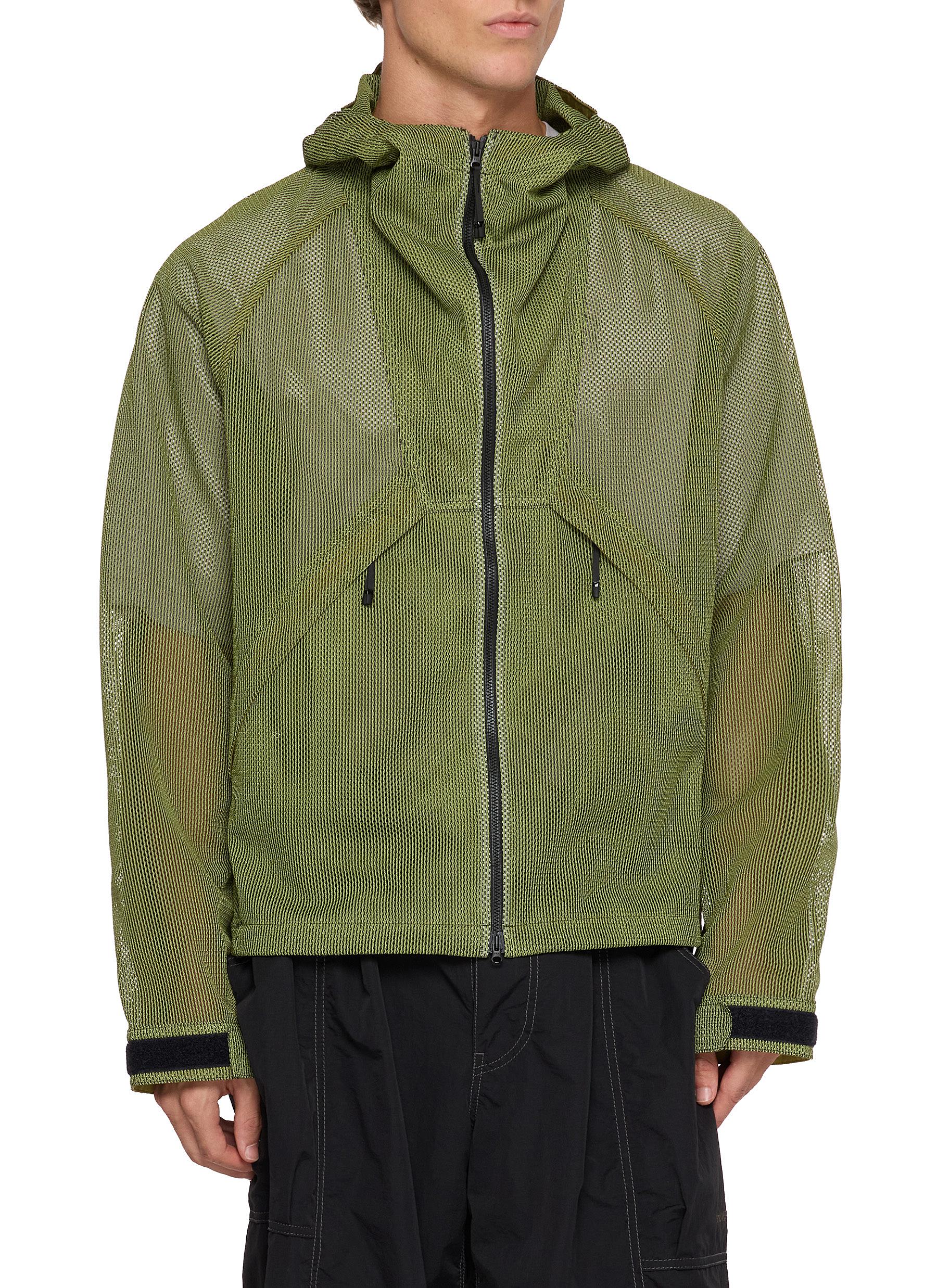 GOLDWIN | Tonalith Panelled Mesh Hooded Jacket | Men | Lane Crawford