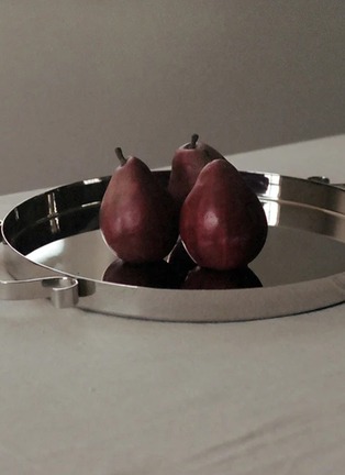 Detail View - Click To Enlarge - SOPHIE LOU JACOBSEN - Squiggle Stainless Steel Tray