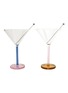 SOPHIE LOU JACOBSEN Piano Cocktail Glass Set — Blue Note