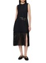 Figure View - Click To Enlarge - PEPA POMBO - Numa Sleeveless Braided Fringe Dress