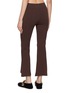 Back View - Click To Enlarge - PEPA POMBO - Florina Knit Flared Pants