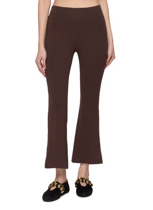 Main View - Click To Enlarge - PEPA POMBO - Florina Knit Flared Pants